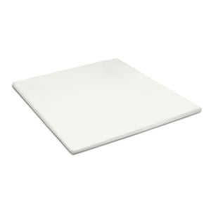 katoen satijnen hoeslaken topmatras - ecru