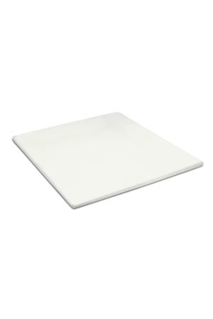 katoen satijnen hoeslaken topmatras - ecru