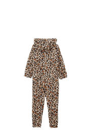 thumbnail: WE Fashion fleece onesie panterprint