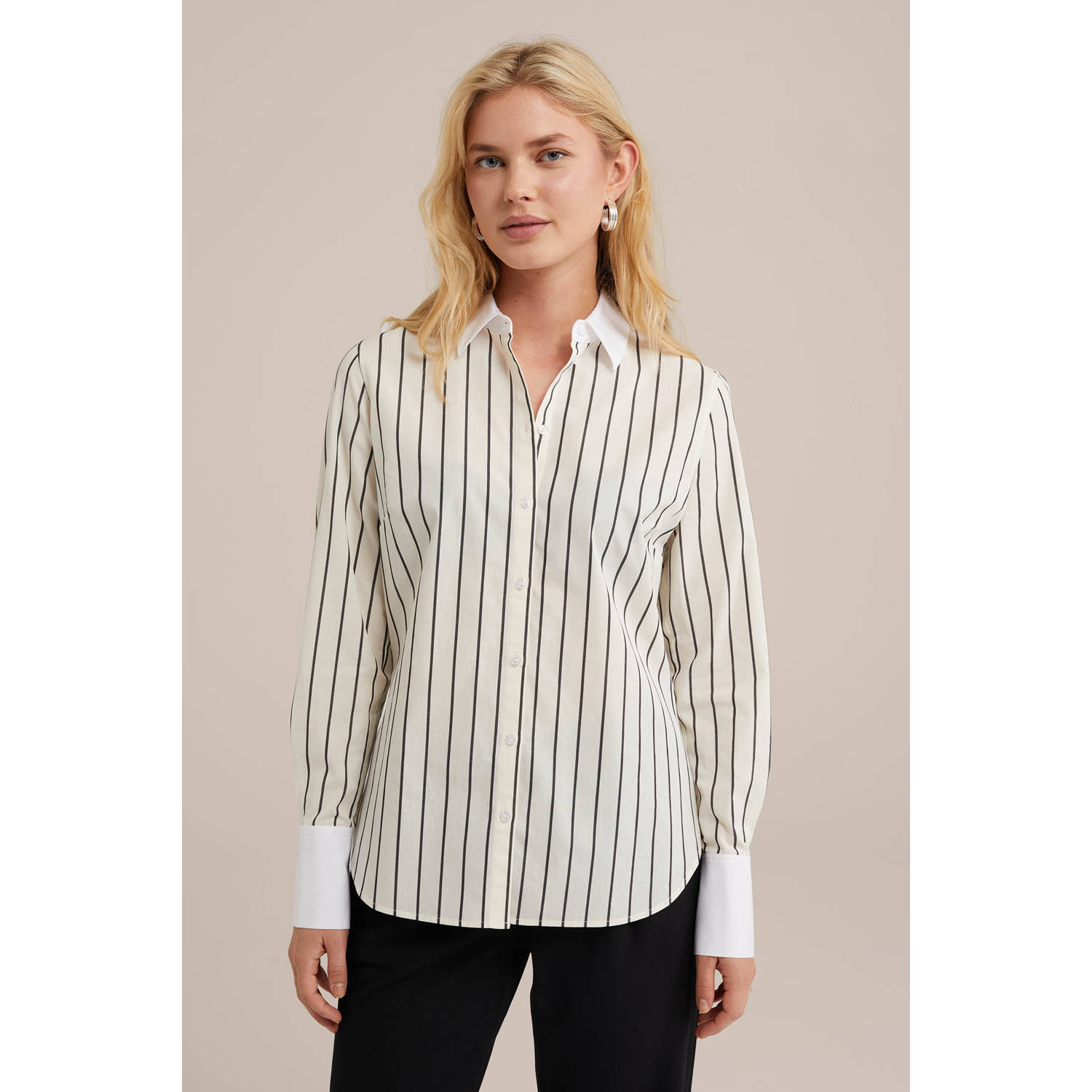 WE Fashion blouse zwart