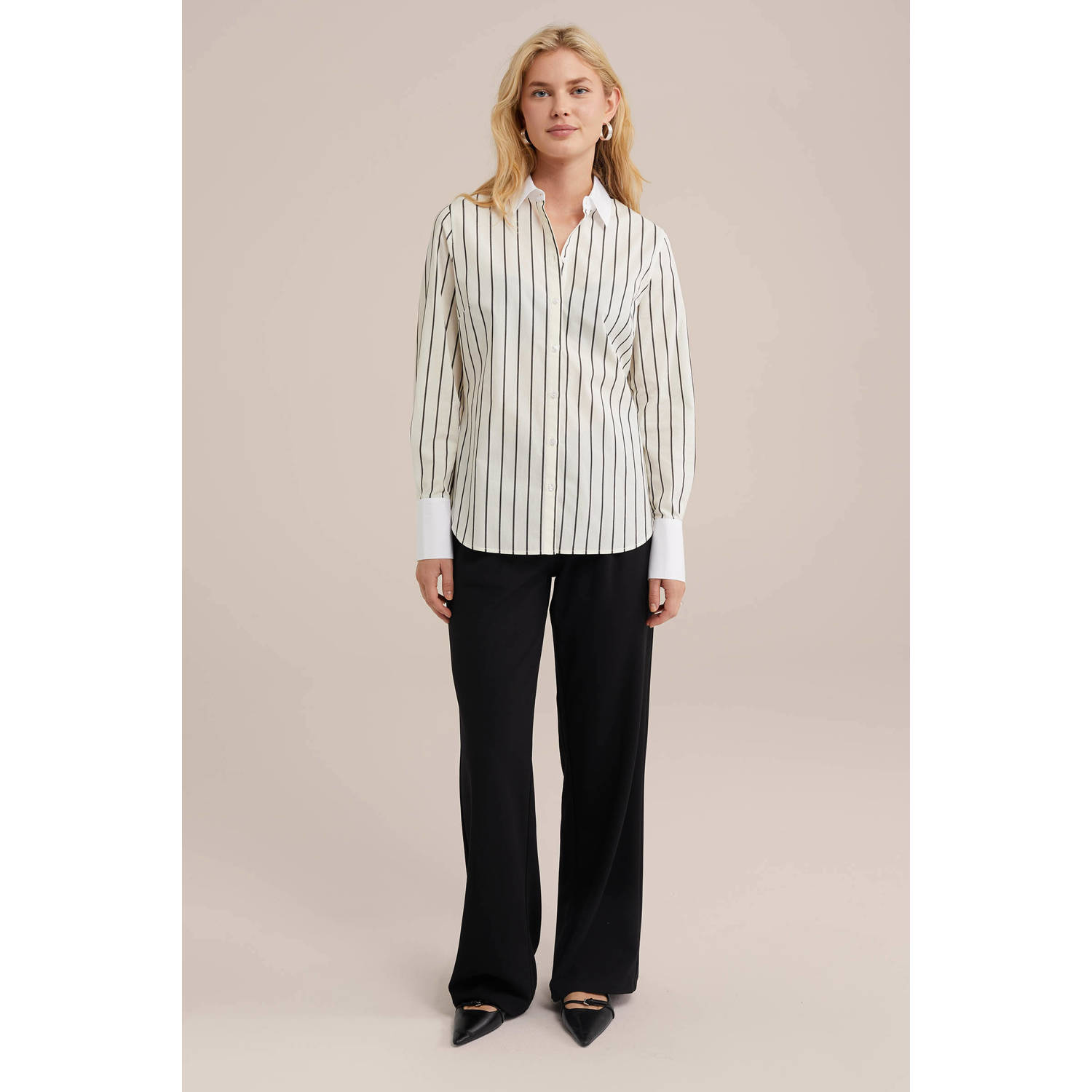 WE Fashion blouse zwart