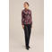 WE Fashion gebloemde blouse brown blush
