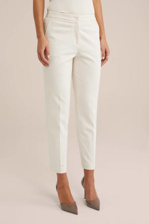 tapered fit chino ecru