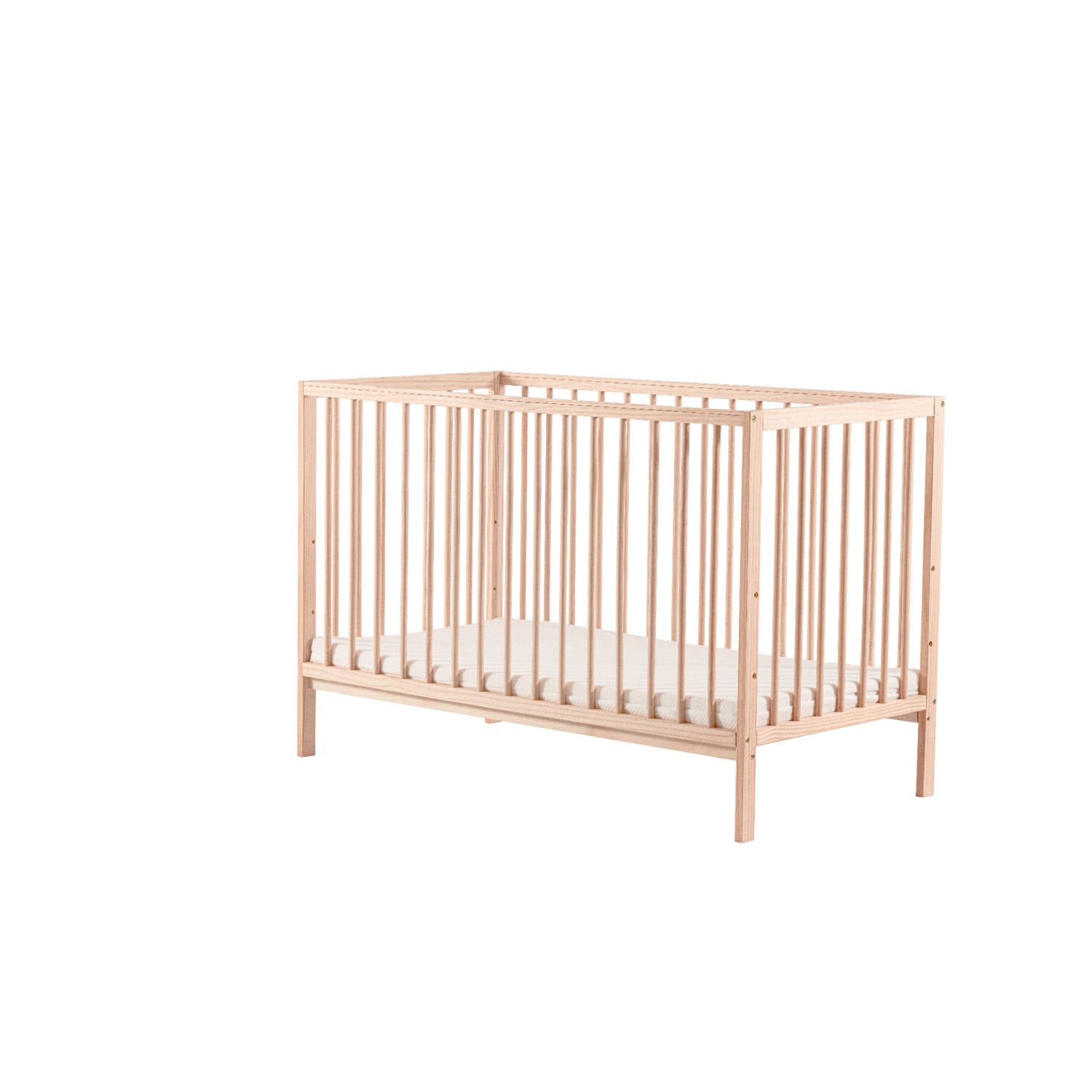 Cabino Baby Bed Mees Naturel 60 x 120 cm