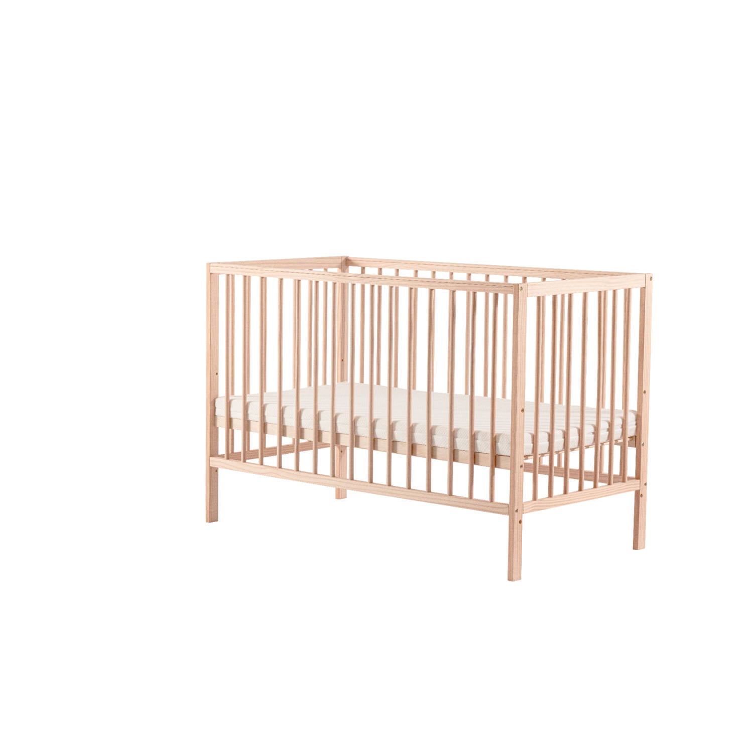 Cabino Baby Bed Mees Naturel 60 x 120 cm