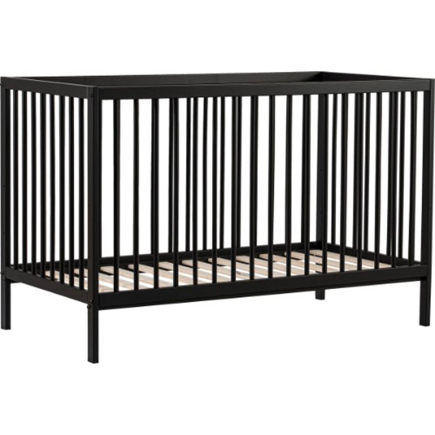 Cabino Baby Bed Mees Zwart 60 x 120 cm