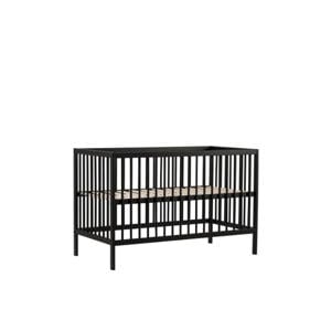 Baby Bed Mees Zwart 60 x 120 cm