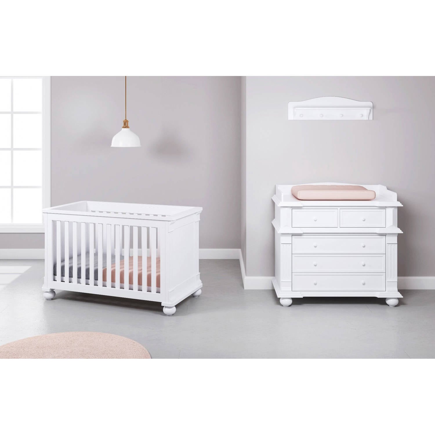 Born Lucky Babykamer Bristol Wit 2 Delig
