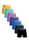 Blauw/paars/geel/turquoise