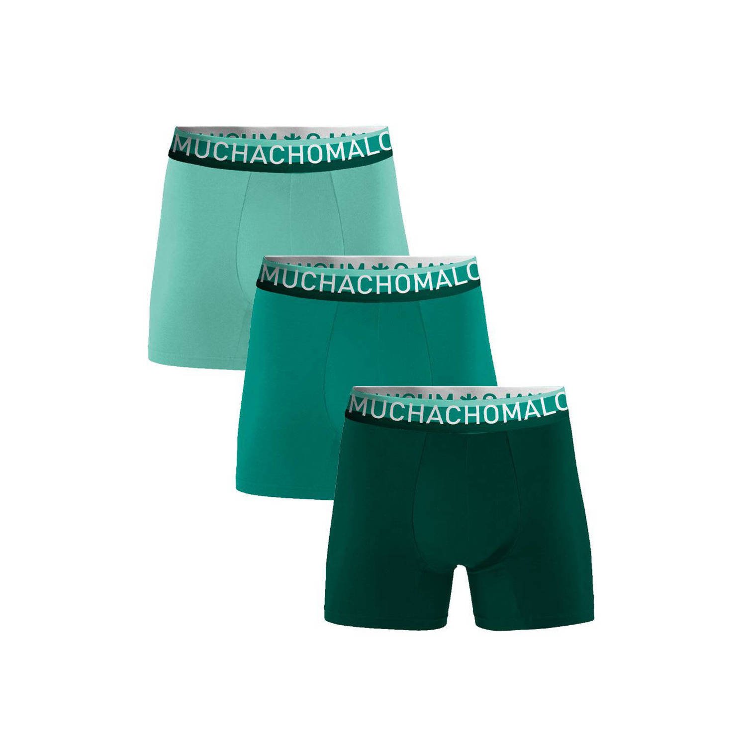 Muchachomalo boxershort Solid (set van 3)