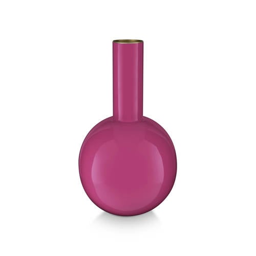 Pip Studio vaas metaal (roze) (26 cm) afbeelding