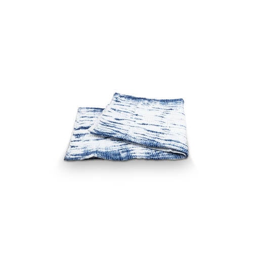 vtwonen plaid tie-dye (blauw) (130x170 cm) afbeelding