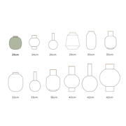thumbnail: Pip Studio vaas (metaal) (groen) (23 cm)