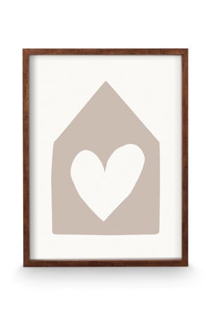 fotolijst bruin (31x41 cm)