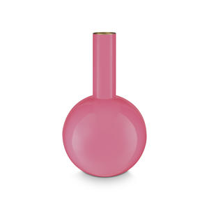vaas metaal (roze) (33 cm)