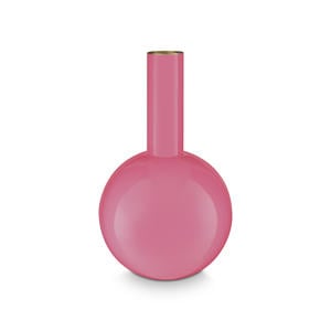 vaas metaal (roze) (33 cm)