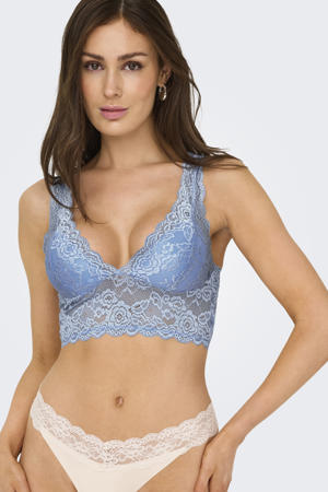 voorgevormde bralette ONLCHLOE lichtblauw