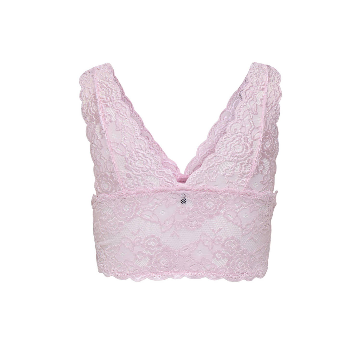 ONLY voorgevormde bralette ONLCHLOE lichtroze