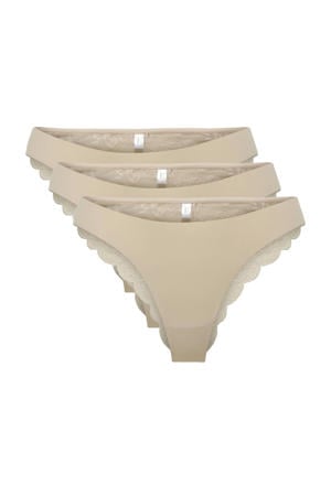 brazilian ONLCHLOE (set van 3) beige