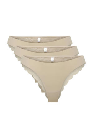 brazilian ONLCHLOE (set van 3) beige