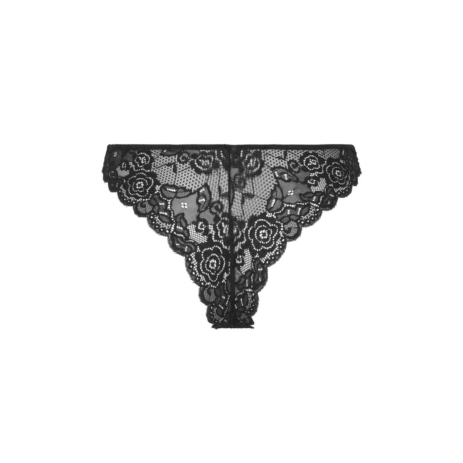 ONLY brazilian ONLCHLOE (set van 3) zwart