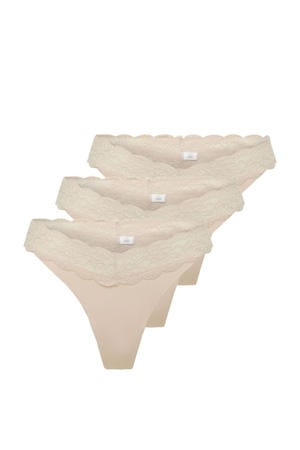 string ONLCHLOE (set van 3) beige