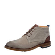 thumbnail: Van Lier Dino suède veterschoenen taupe
