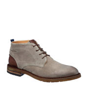 thumbnail: Van Lier Dino suède veterschoenen taupe