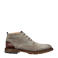 Van Lier Dino suède veterschoenen taupe