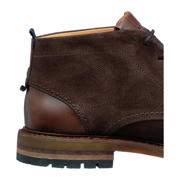 thumbnail: Van Lier Dino suède veterschoenen donkerbruin