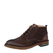 thumbnail: Van Lier Dino suède veterschoenen donkerbruin