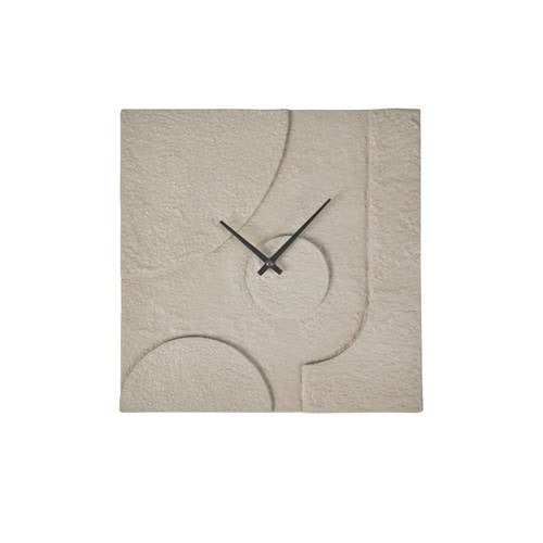 WOOOD wandklok Zaria - zand