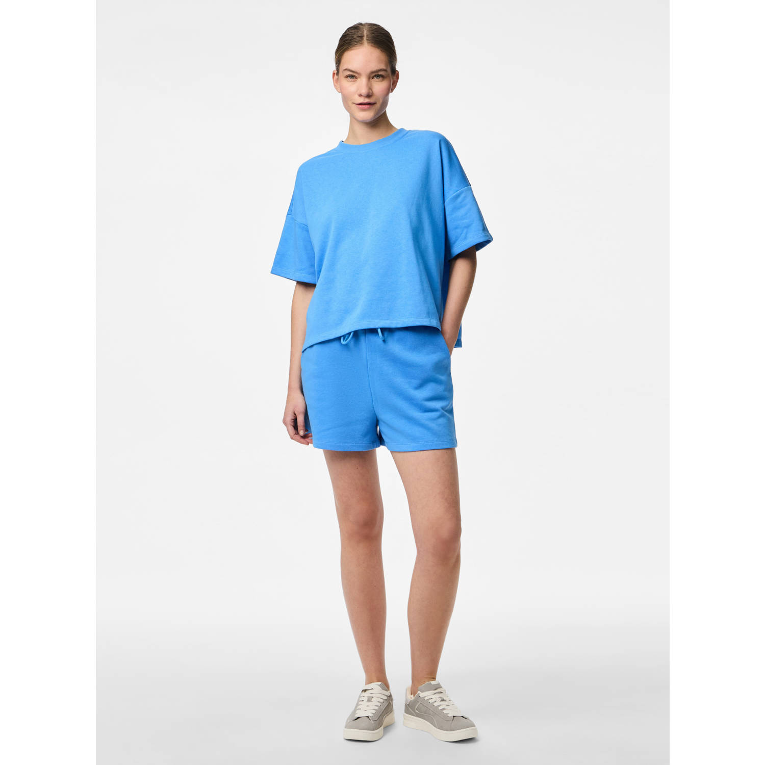 PIECES loungeshort PCCHILLI felblauw