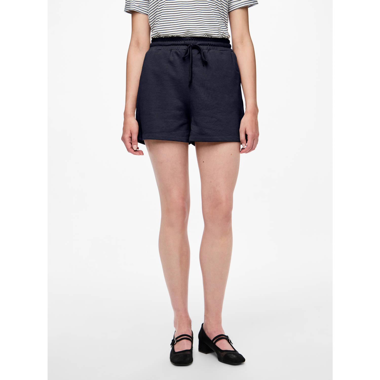 PIECES loungeshort PCCHILLI donkerblauw