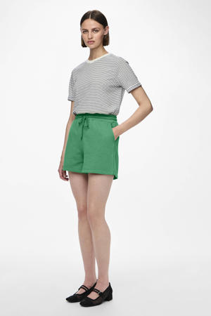 sweatshort PCCHILLI groen