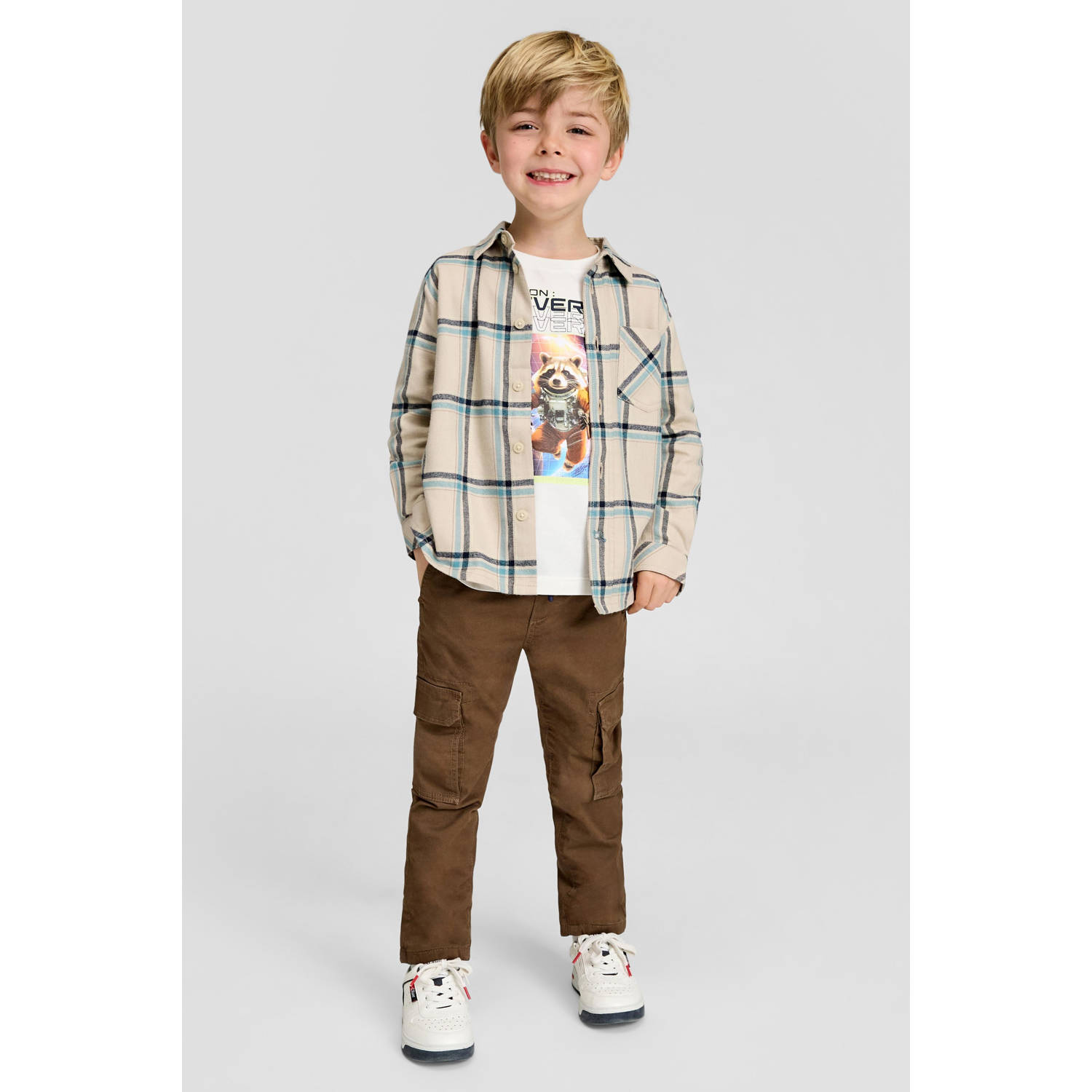 S.Oliver cargo broek bruin