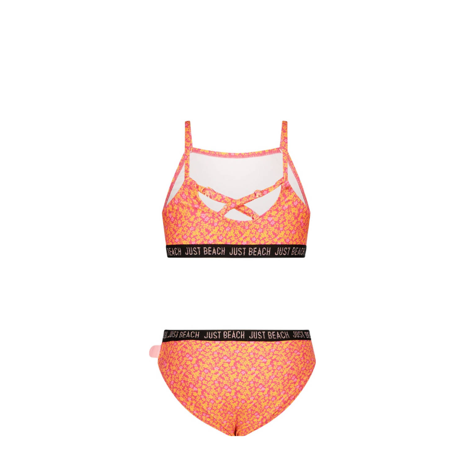 Just Beach crop bikini Florida oranje