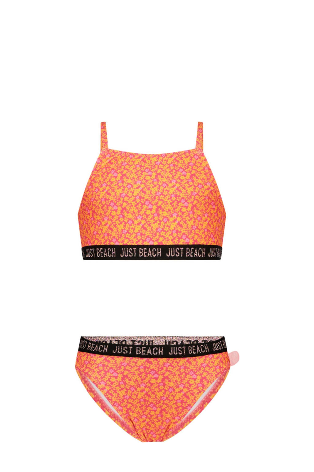 Just Beach crop bikini Florida oranje