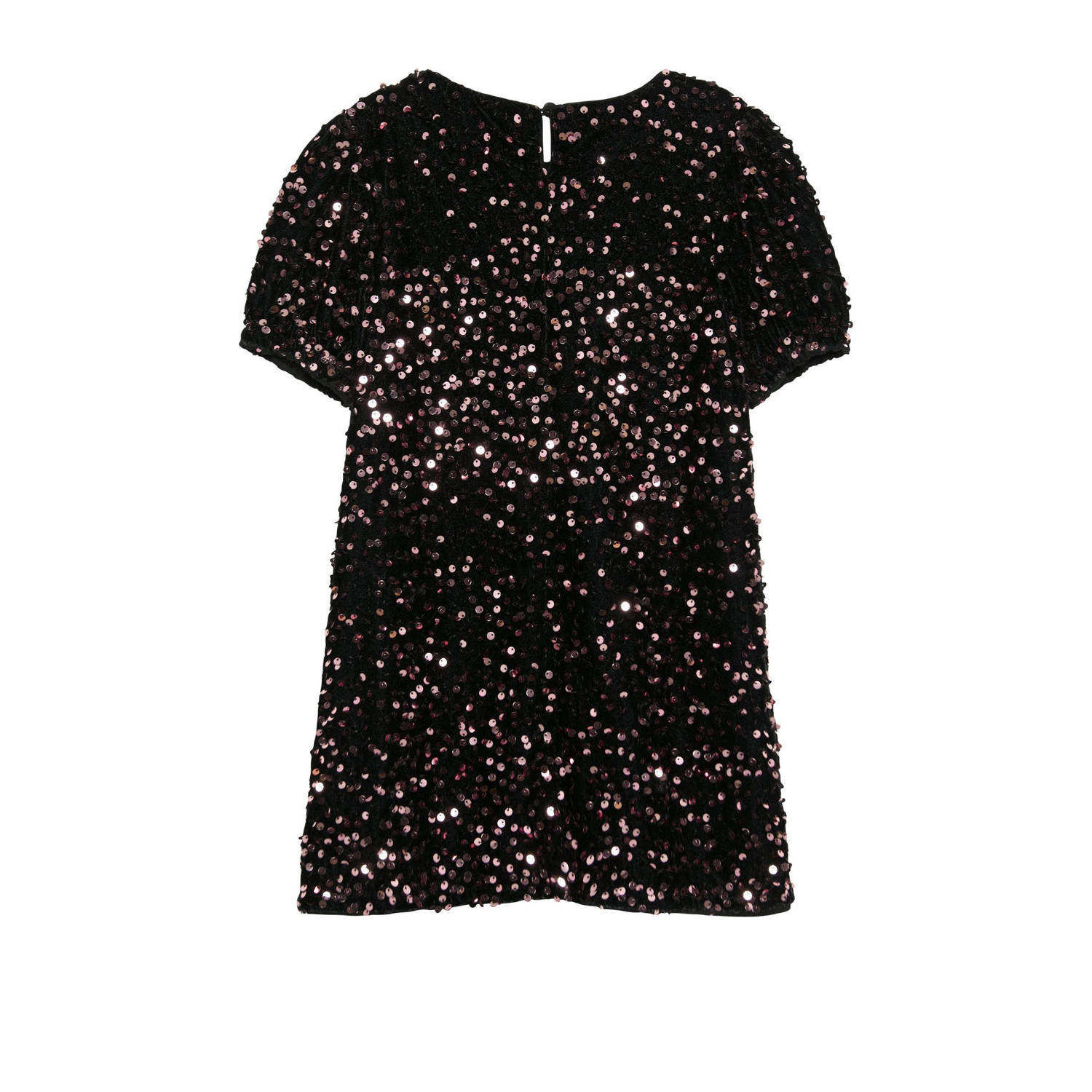 s.Oliver glitterjurk zwart