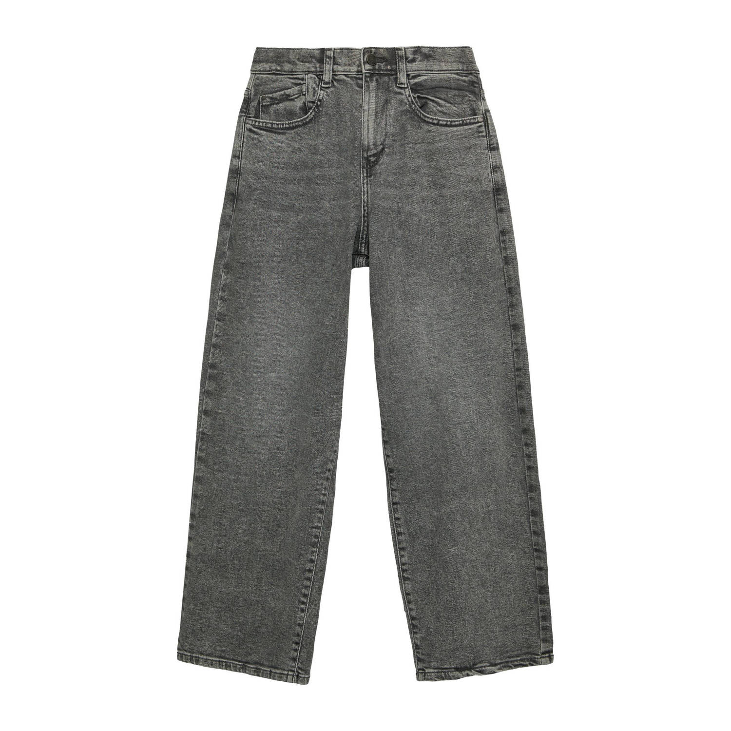 S.Oliver regular wide leg jeans grey denim