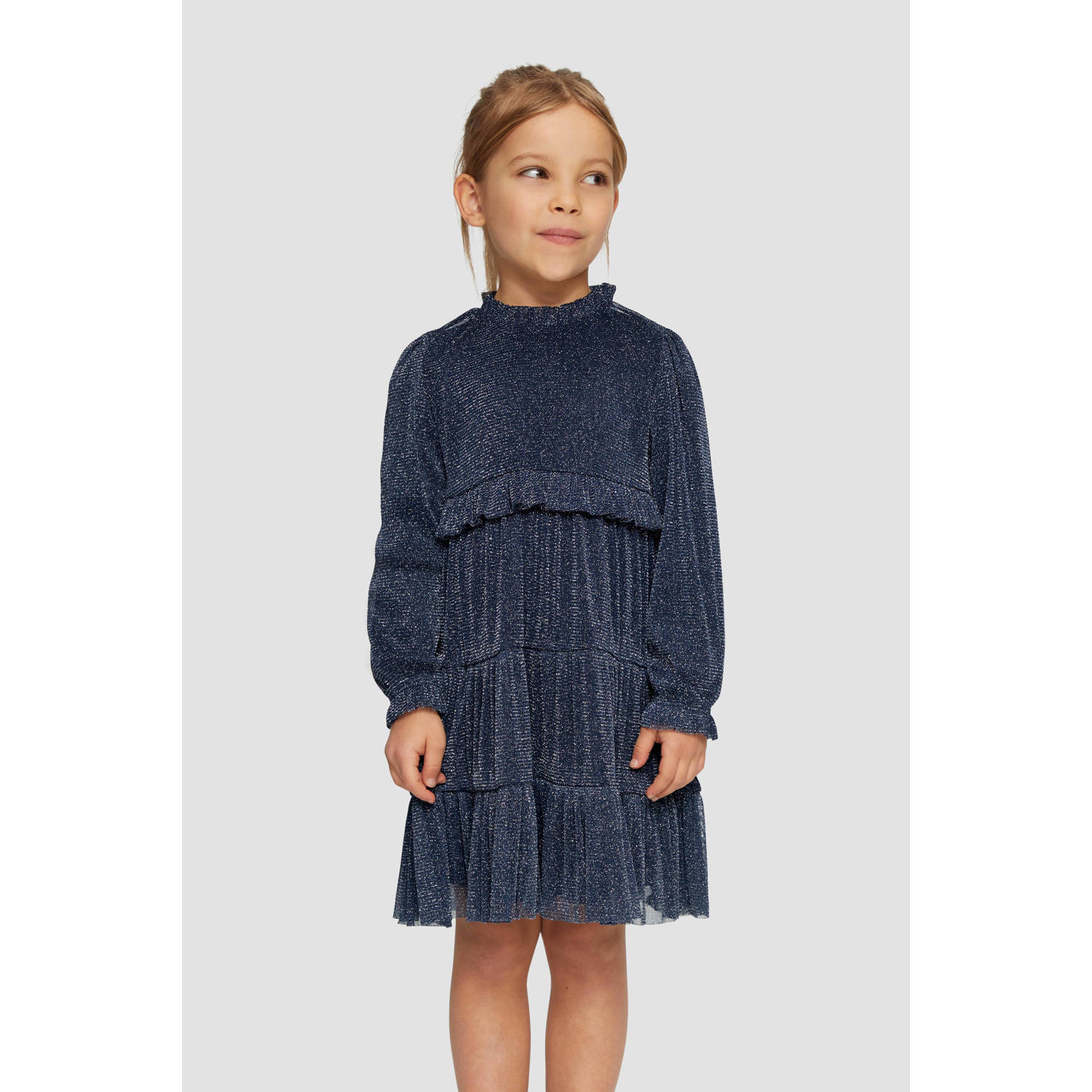 s.Oliver korte jurk blauw