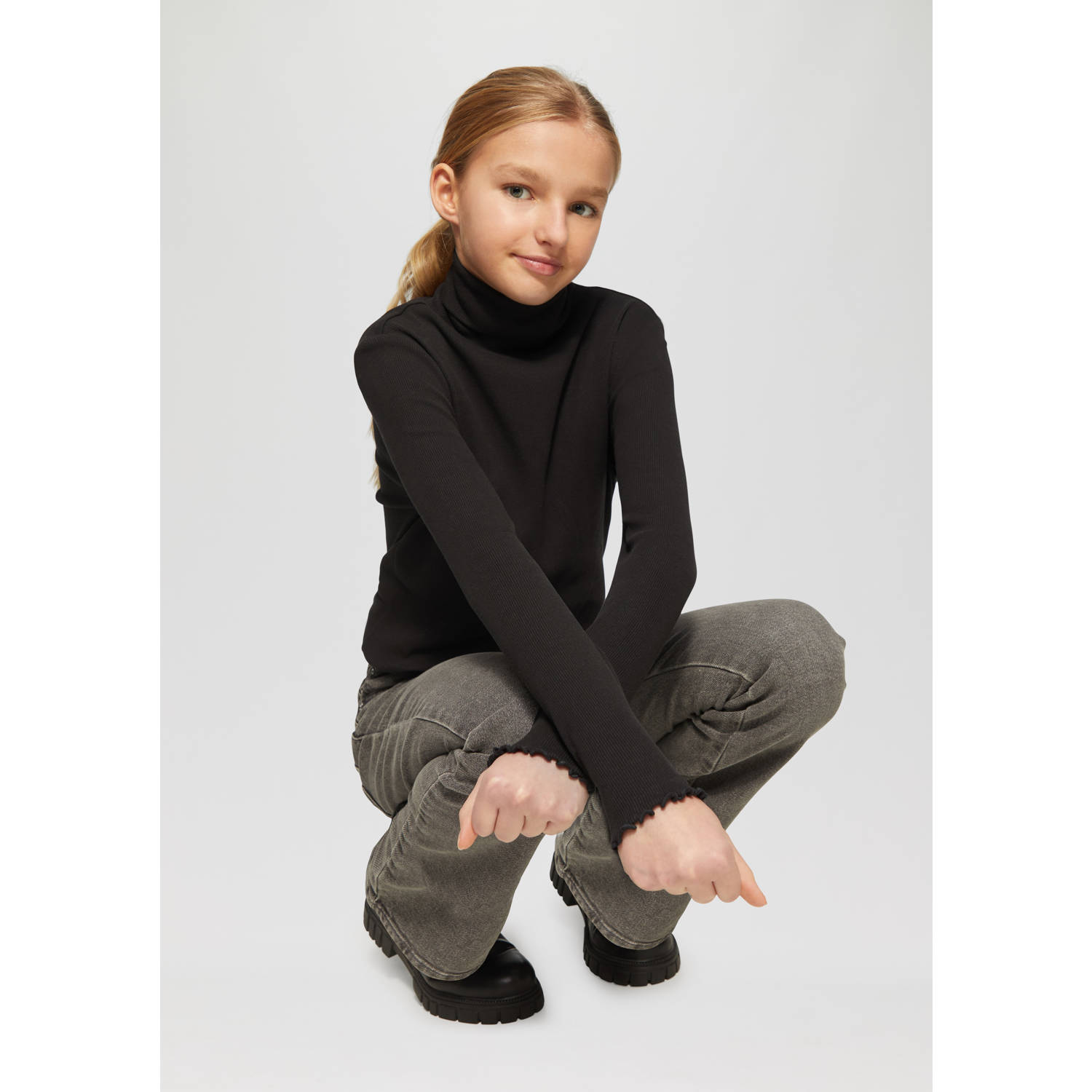 s.Oliver longsleeve zwart