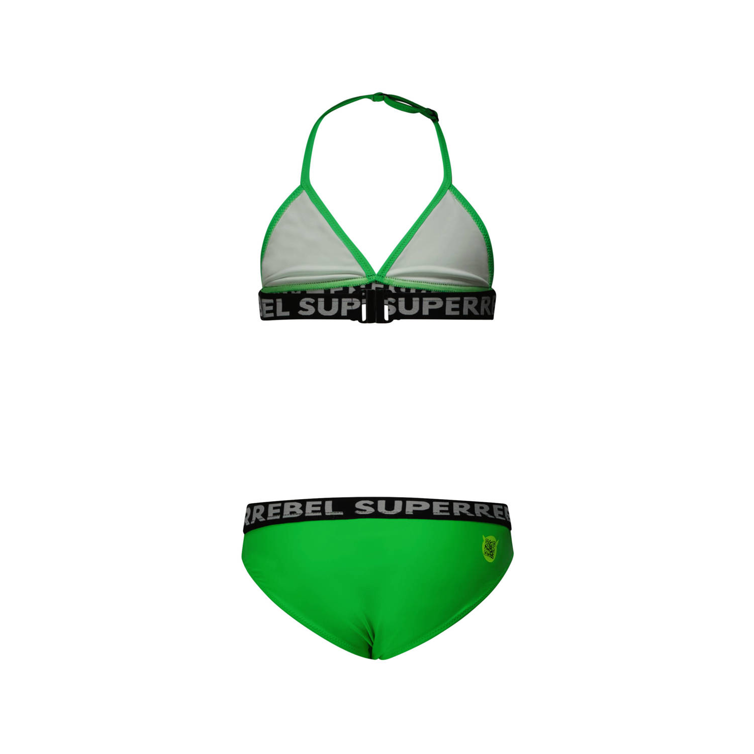 SuperRebel triangel bikini Isla groen