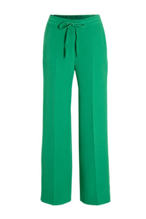 wide leg broek groen