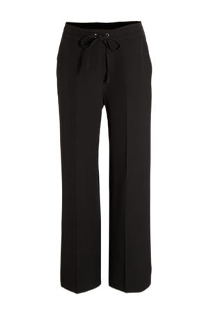 wide leg broek zwart