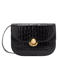 Furla leren crossbody tas Sfera S zwart croco