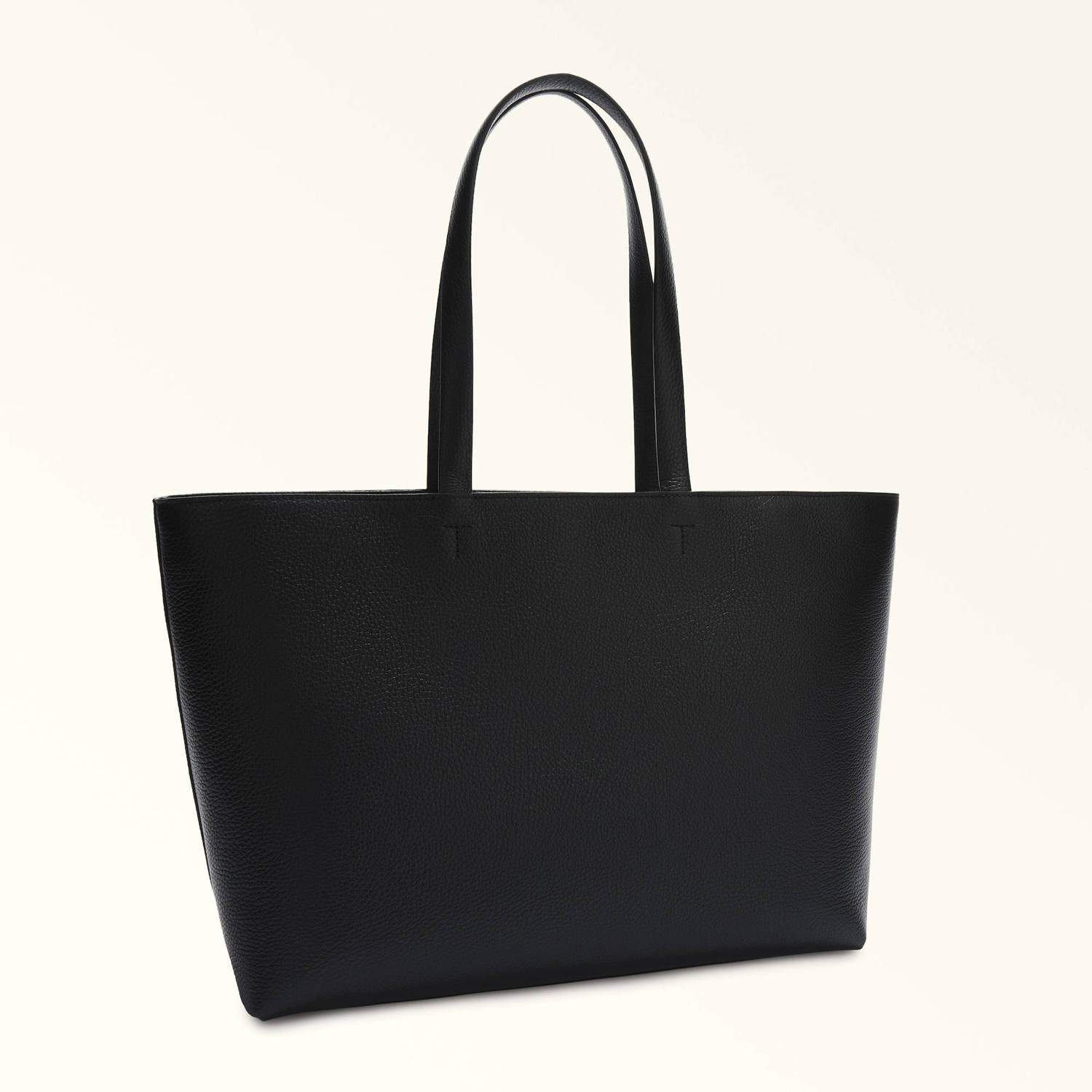 Furla leren shopper Sfera L zwart
