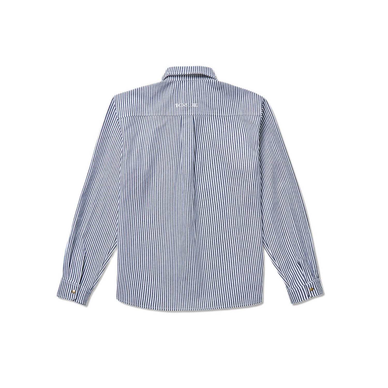 Tonsure overshirt blauw