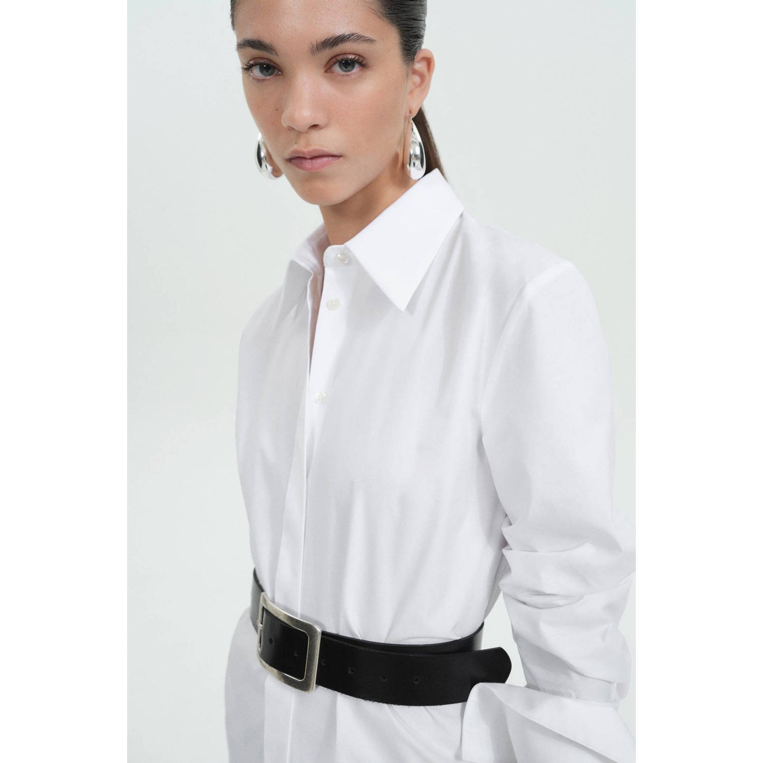 Mango blouse wit