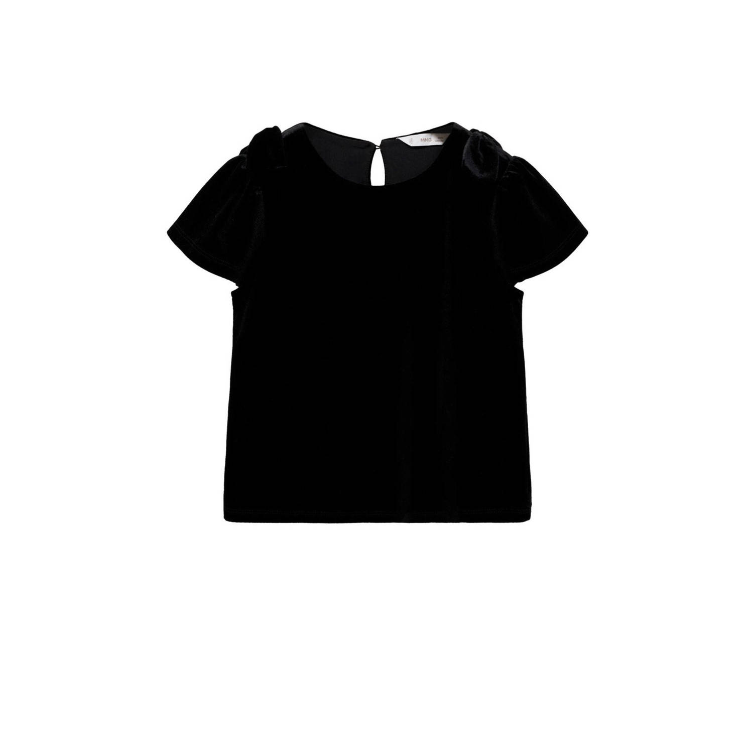 Mango Kids top zwart